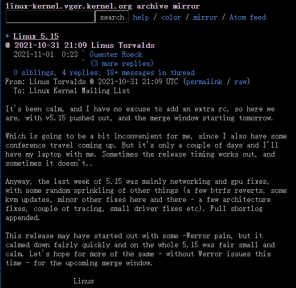 Linux 5.15 發(fā)布:增加對英特爾 DG2 獨顯的初步支持,采用新 NTFS 文件系統(tǒng)