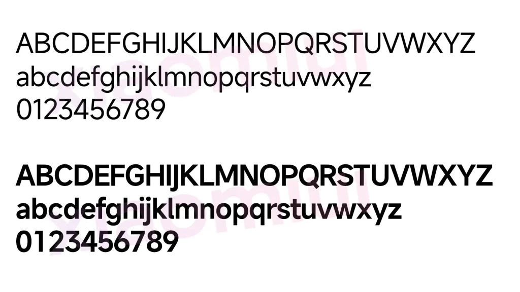 發(fā)布在即，小米 MIUI 13 字體“Mi Sans”曝光
