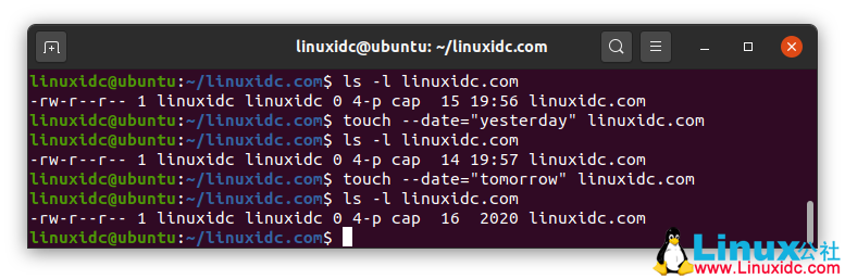 Linux中15個(gè)有用的touch命令示例