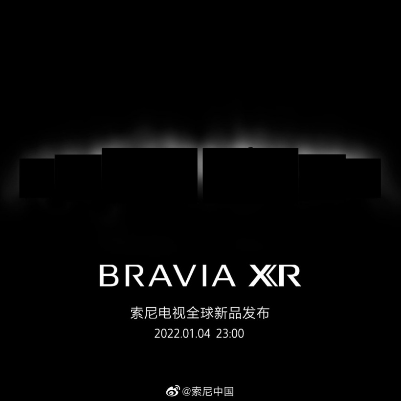 2022 索尼電視 BRAVIA XR 全球新品發(fā)布會(huì)定檔明年 1 月 4 日