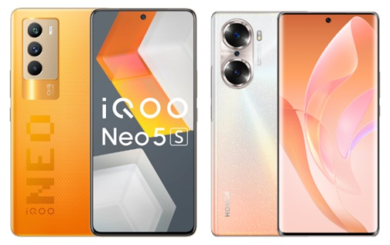 2.5K價位手機選誰？通過iQOO Neo5S與榮耀60的對比找答案