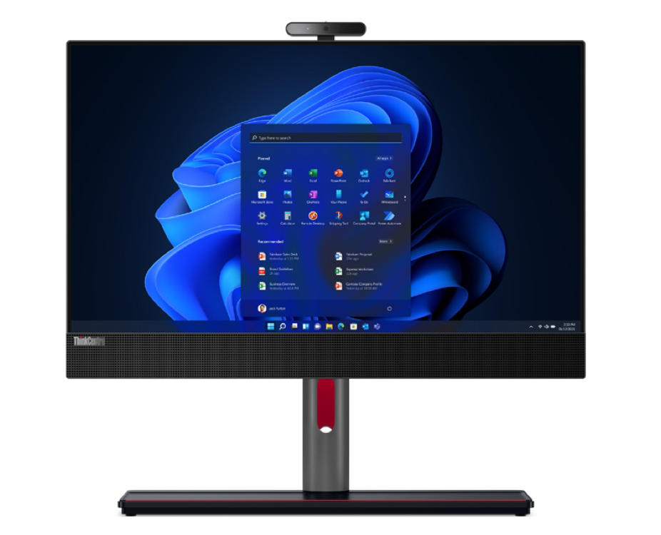 聯(lián)想發(fā)布新款 ThinkCentre 一體機：24 英寸 2K 屏，最高搭載 12 代酷睿 i9