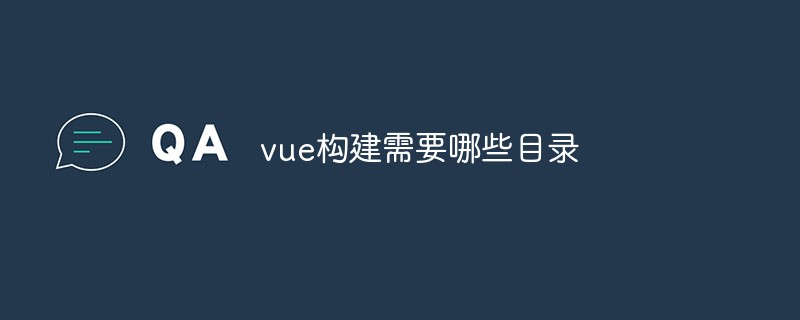 vue構(gòu)建需要哪些目錄