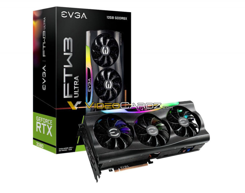 英偉達(dá) RTX 3080 12GB 型號外觀曝光,消息稱今晚發(fā)布