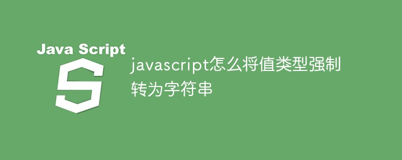 javascript怎么將值類型強制轉(zhuǎn)為字符串