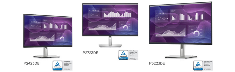 戴爾發(fā)布 P3223DE、P2723DE、P2423DE 顯示器：2K 分辨率，搭載 90W 全功能 USB-C