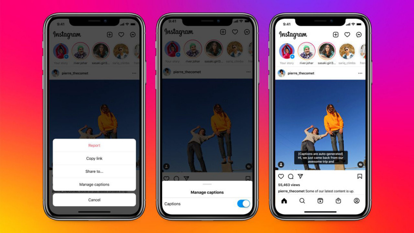 Instagram 終于宣布在視頻中加入自動生成的字幕