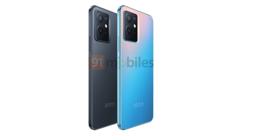 iQOO Z6 5G 渲染圖、主要配置曝光：5000 萬像素三攝，120Hz 顯示屏