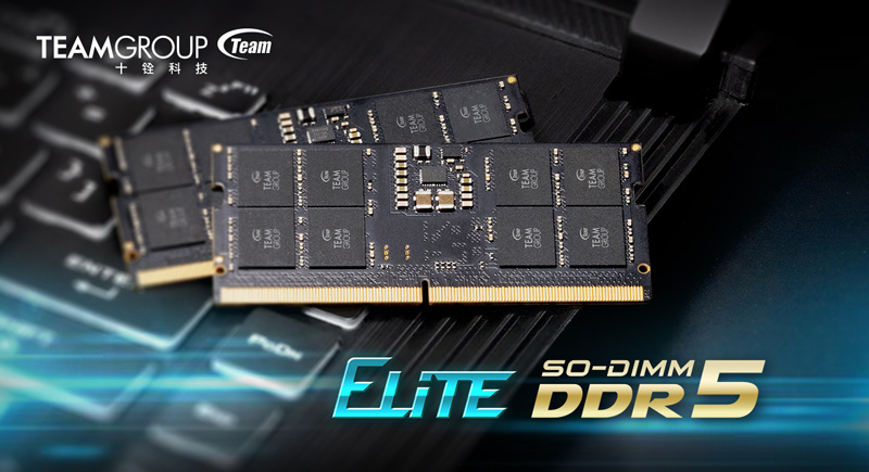 十銓發(fā)布 ELITE 系列 DDR5-4800 筆記本內(nèi)存，可選 8-32GB