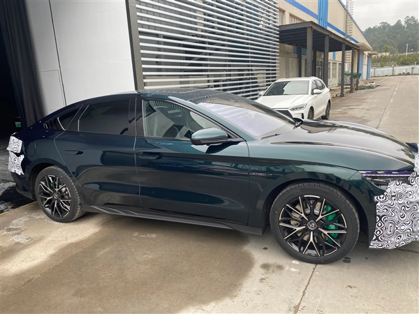 車如其名！比亞迪新車型漢EV千山翠限量版實拍