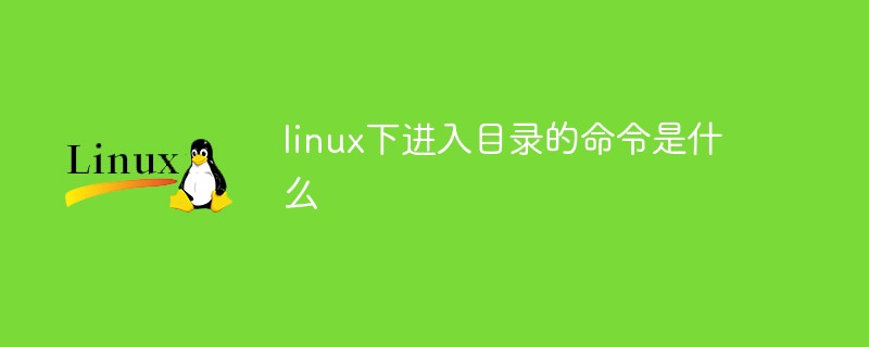 linux下進(jìn)入目錄的命令是什么