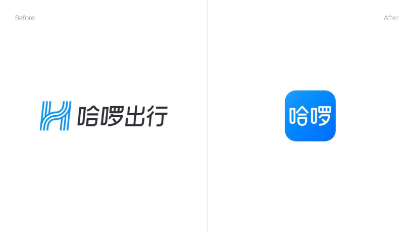 哈啰出行品牌更換新logo  品牌升級“哈嘍”