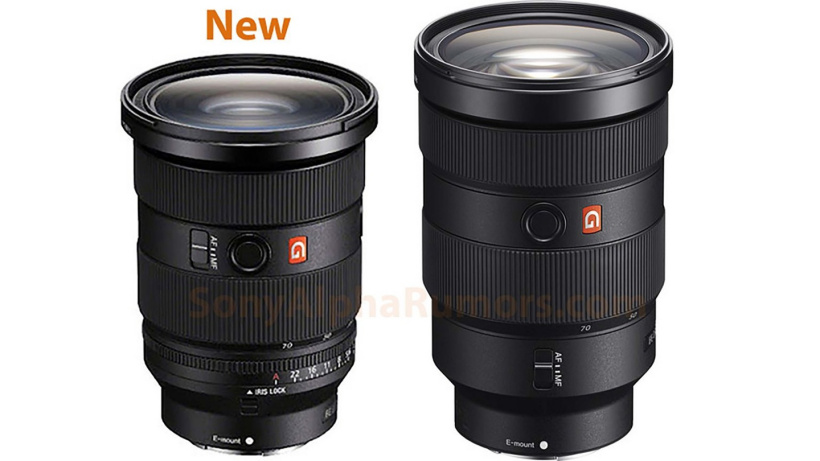 索尼 24-70mm GM II 鏡頭曝光，重 695 克