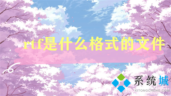 rtf是什么格式的文件 rtf格式和word的區(qū)別