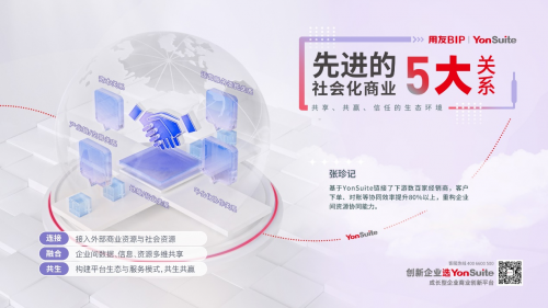 純公有云SaaS發(fā)布三年，用友YonSuite如何助力“五新”企業(yè)的商業(yè)創(chuàng)新？