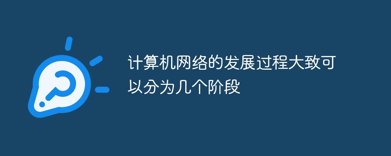 計算機(jī)網(wǎng)絡(luò)的發(fā)展過程大致可以分為幾個階段