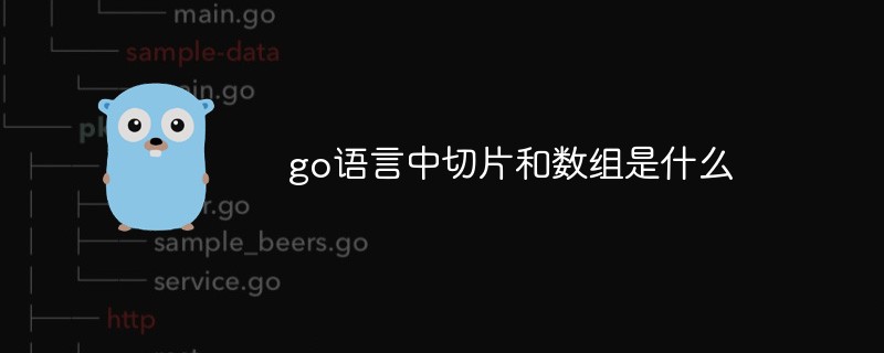 go語言中切片和數(shù)組是什么