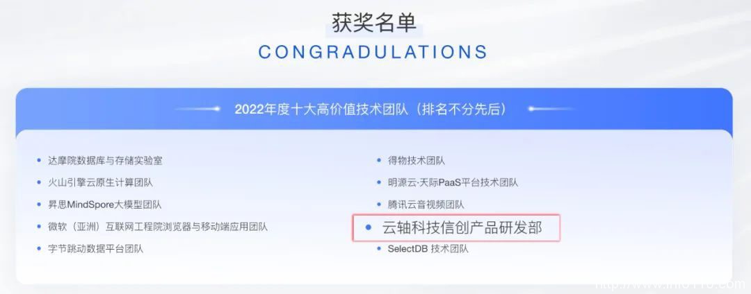 InfoQ 中國(guó)技術(shù)力量年度榜單揭曉，ZStack 收獲2大獎(jiǎng)項(xiàng)！