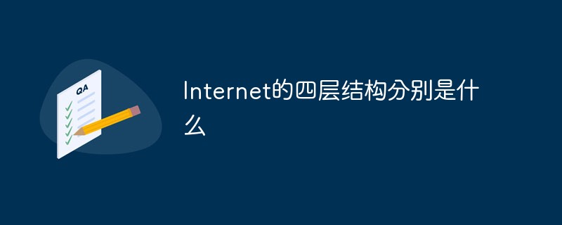 Internet的四層結構分別是什么