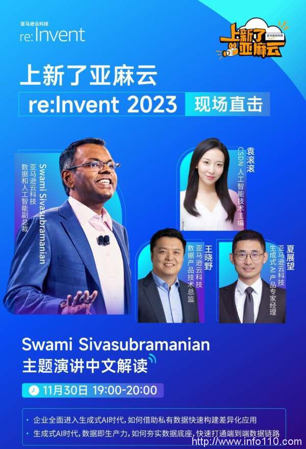 2023亞馬遜云科技re:Invent，開發(fā)者們如何應對AI變革