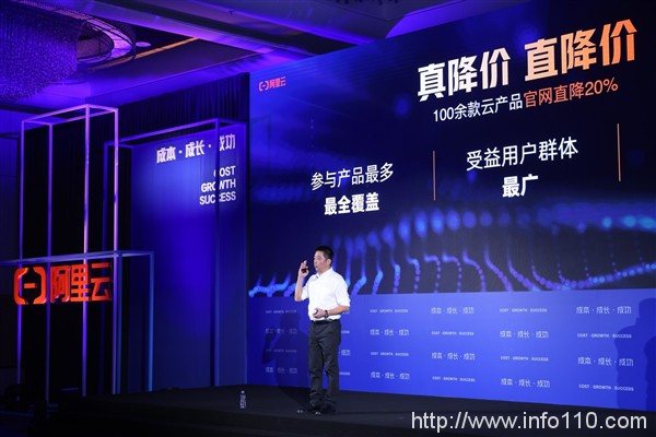 史上最大力度！阿里云100多款產(chǎn)品官網(wǎng)直降20%