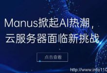 Manus掀起AI熱潮,云服務(wù)器面臨新挑戰(zhàn)-站長(zhǎng)資訊網(wǎng)
